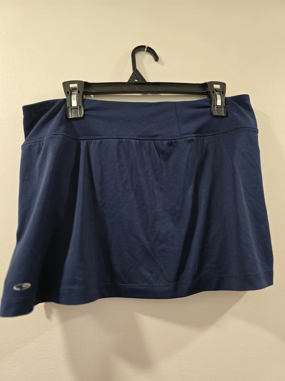 Navy Women's Active Skort with Side Zip